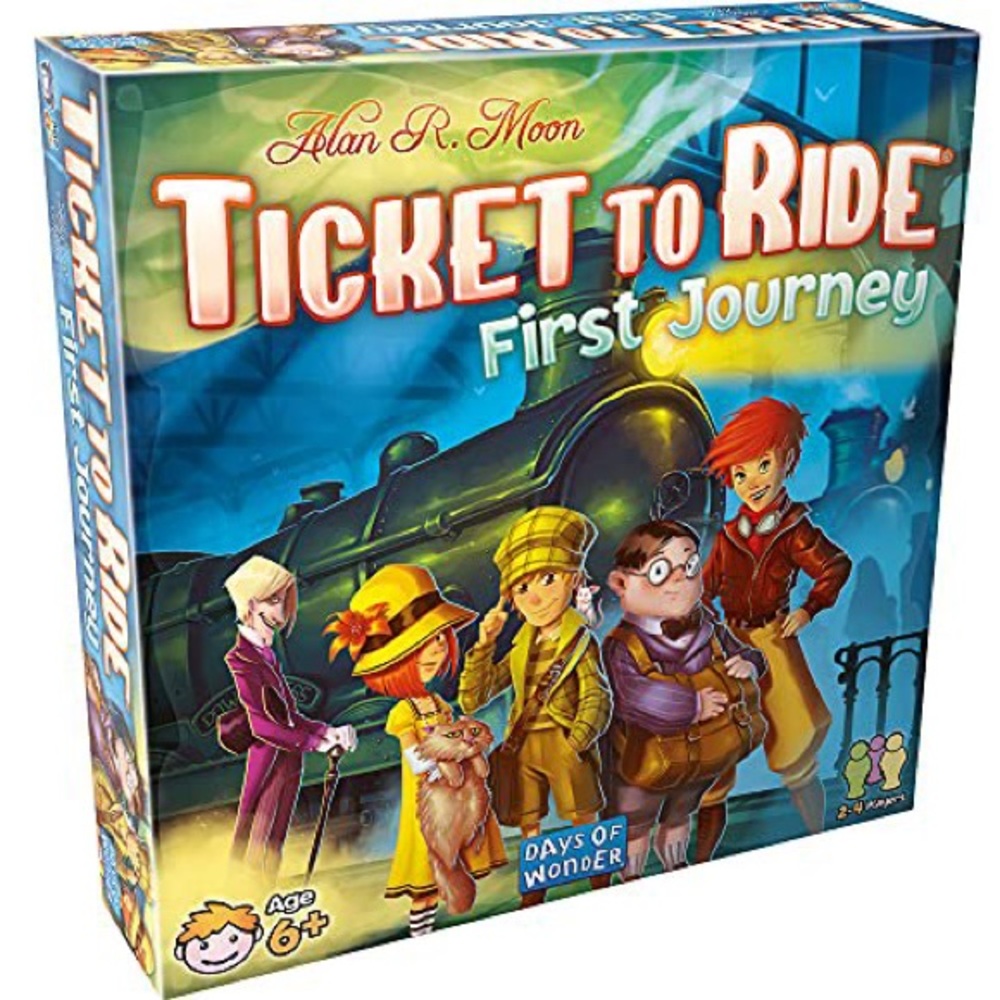 TICKET TO RIDE FIRST JOURNEY BOARD GAME KIDS BOARD GAME FAMILY BOARD GAME NEW